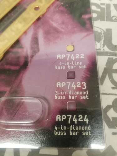 Old School Rockford Fosgate RP7422 4-In-Line Buss Bar Set