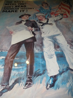 BARBER SHOP WALL ART ---JOIN THE NAVY-- NO.16