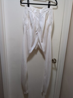 UNCONDITIONAL LONDON Woman Silk Harem Trousers NWT S 