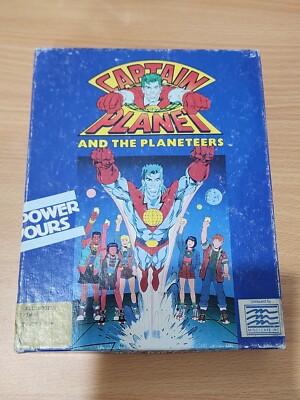Captain Planet and the Planeteers Commodore Amiga Big Box Complete Mindscape