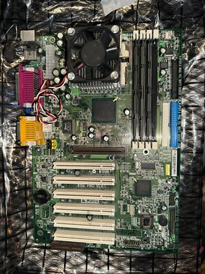 MSI 815E PRO 370 Celeron 1000mhz AGP Vintage Retro 98 Gaming ATX Motherboard CPU