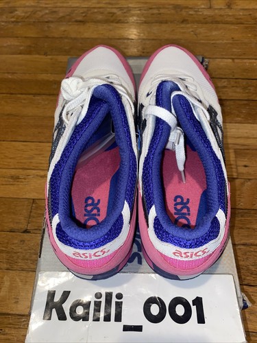 Pre-owned Asics Gel-lyte Iii White Black Pink Kith Kithstrike Rf Ronnie Fieg H301n-0190 B In White Pink