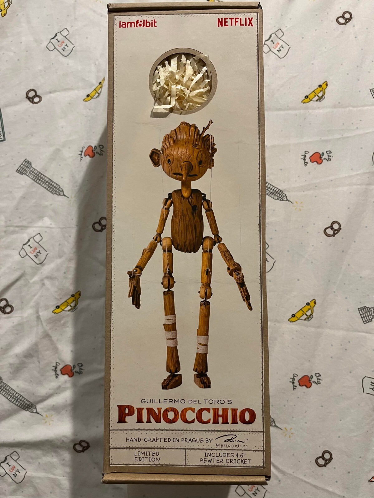 NEW Guillermo del Toro's Pinocchio Marionette w/ Pewter NEW Guillermo del Toro's Pinocchio Marionette w/ Pewter