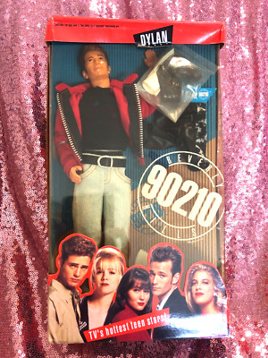 1991 Vinatge Beverly Hills 90210 DYLAN McKay (Luke Perry) #1574 NRFB Mattel