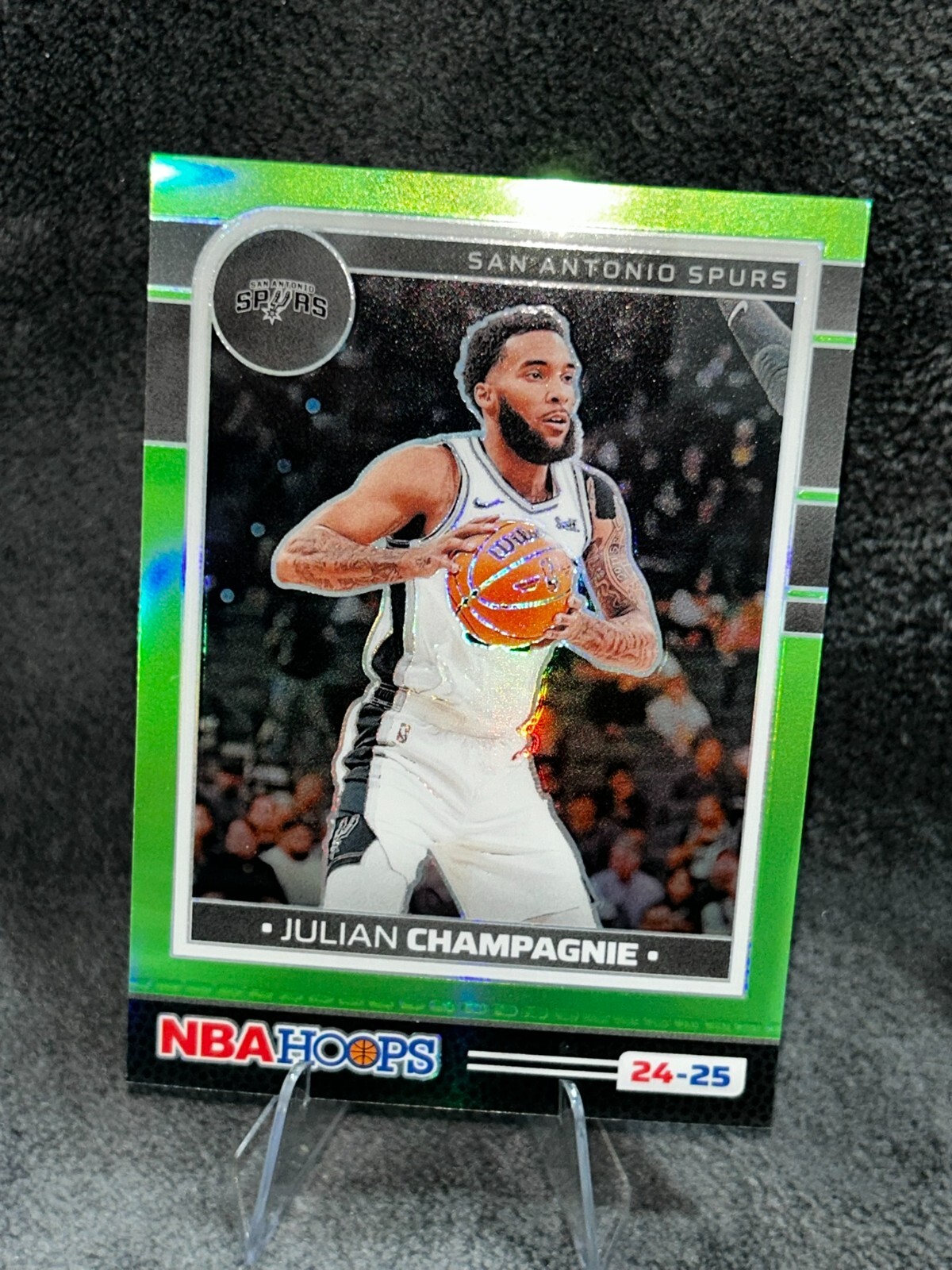 2024-25 Panini NBA Hoops Lime Green Prizm Premium /149 #218