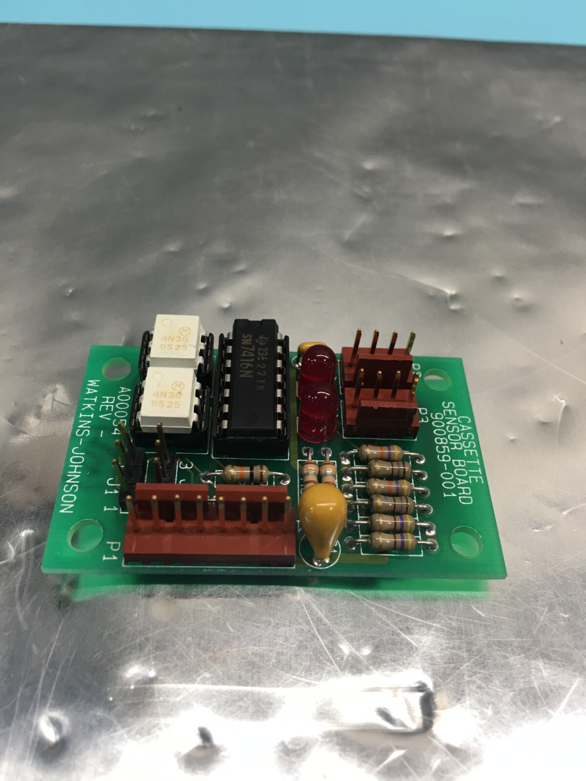 Watkins-Johnson 900859-001 Cassette Sensor Board, PCB, 121244