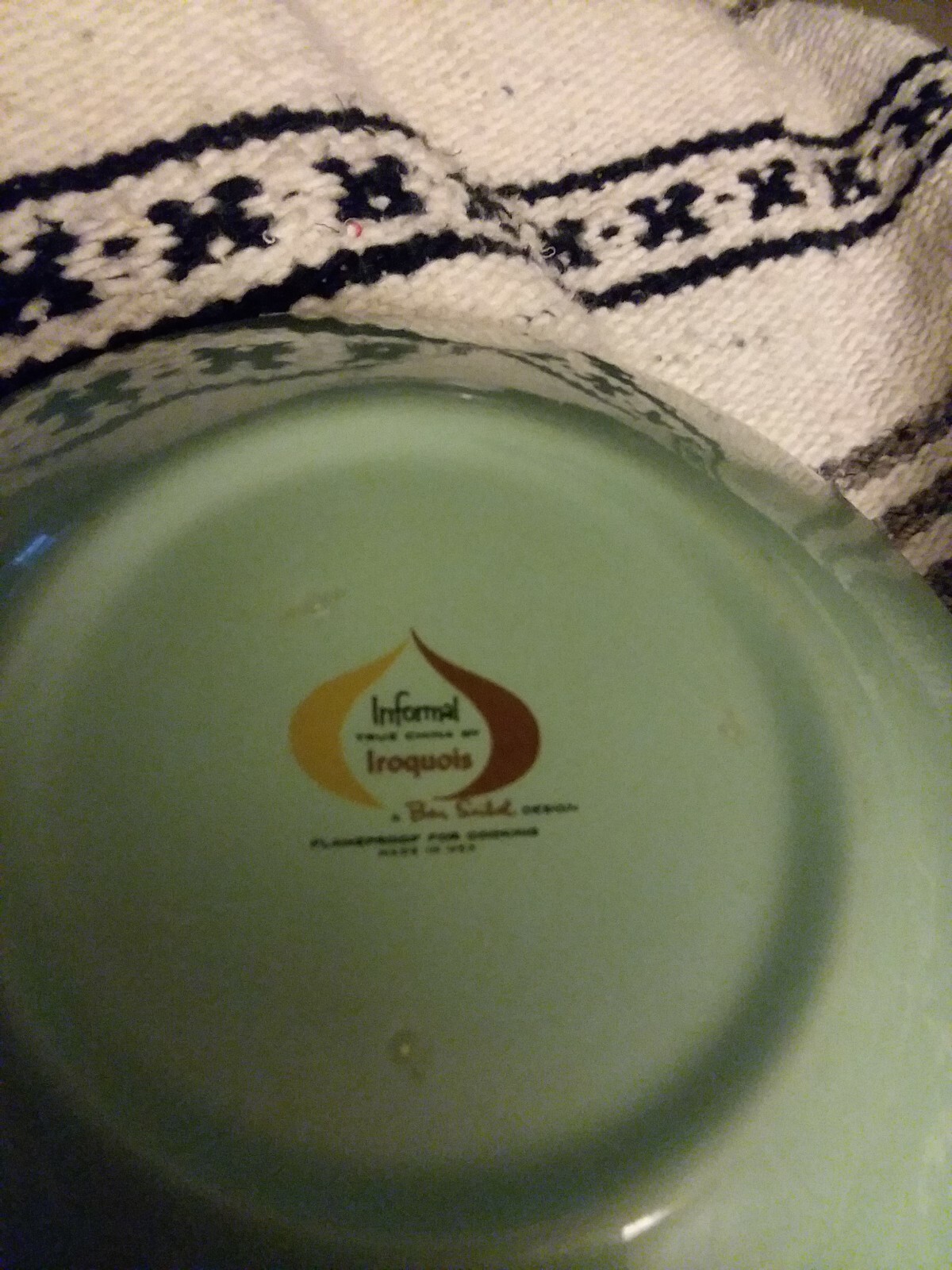 VINTAGE Iroquois Informal China - Ben Seibel - BLUE VINEYARD FRUIT/DESSERT Bowls