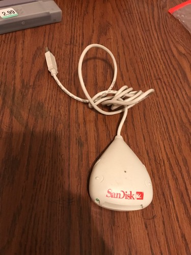 Genuine Vintage Sandisk imagemate (SDDR-31) USB Compact Flash Card Reader *READ*