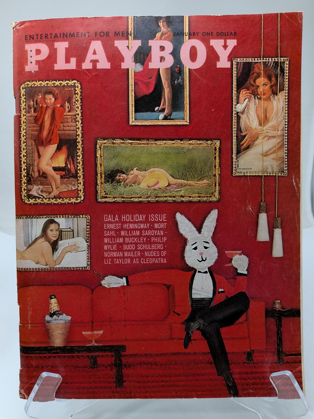 Playboy Magazine January 1963 🔥 CG Merle Pertile 🔥 PM Judi Monterey 🔥 B