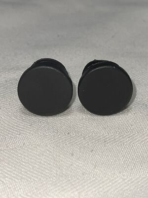 Total Gym Platinum Plus 3/4'' Tube End Caps Plastic Pair Black