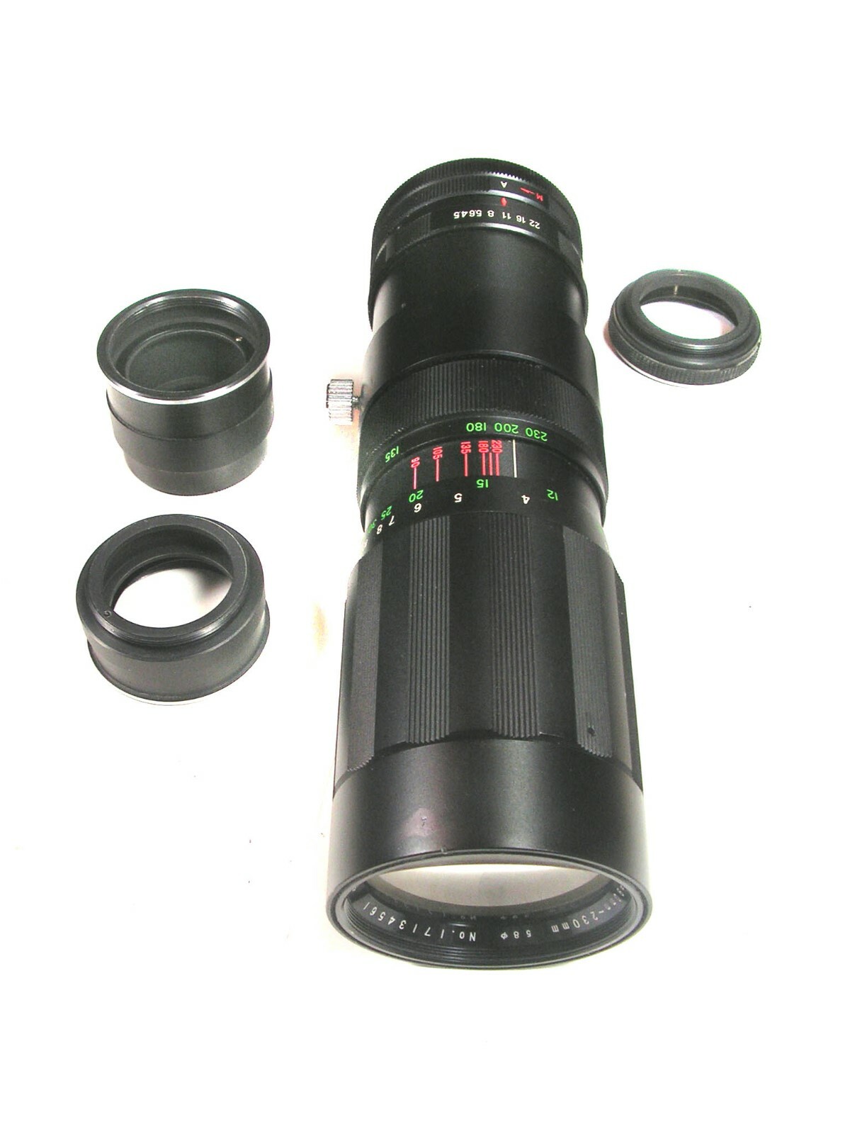 レア　SOLIGOR auto 90-230mm f4.5 m42マウント Rare Made In Japan Soligor Auto-Zoom 90-230mm 90-230 MM 4.5