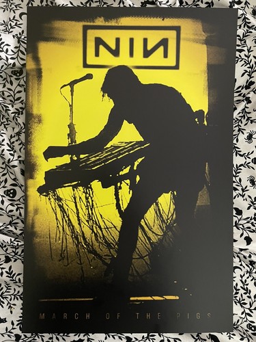 Nine Inch Nails - March Of The Pigs - 11x17 Poster Print | eBay
