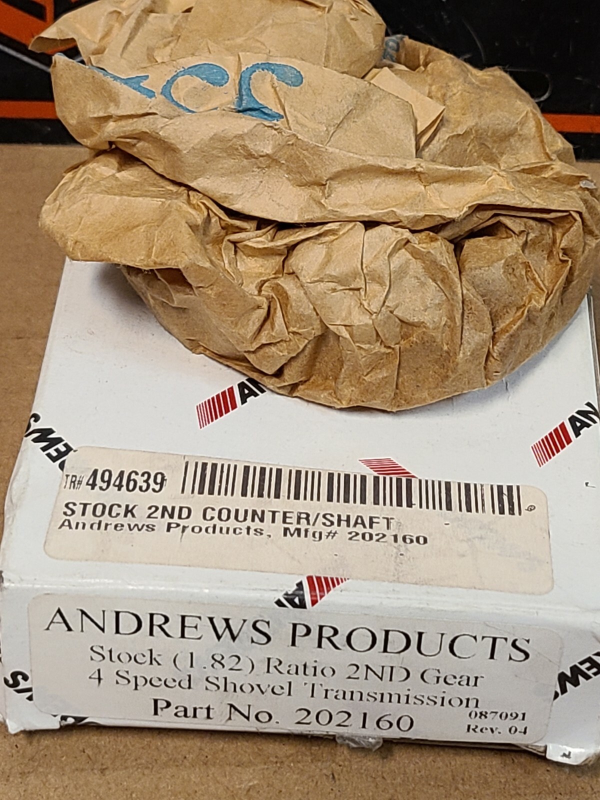 Harley Andrews 2nd Counter Shaft 4 Speed Shovelhead Transmission