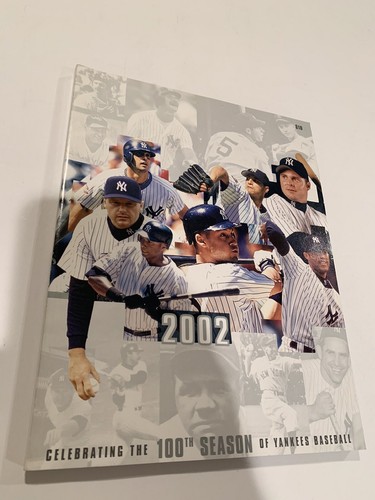 New York Yankees 2002 Yearbook - Jeter, Pettitte, Clemens, Rivera