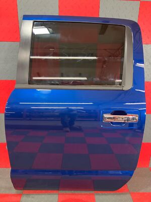 17-24 Nissan Titan Crew Cab Rear Left Driver Door (Deep Blue) (Paint Code RAY)