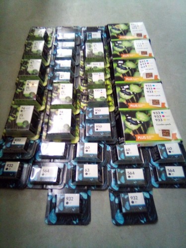 Lot Of 36 Hp Ink Of 74 75 ,564 ,933 ,950 60,901 ,63,932,933
