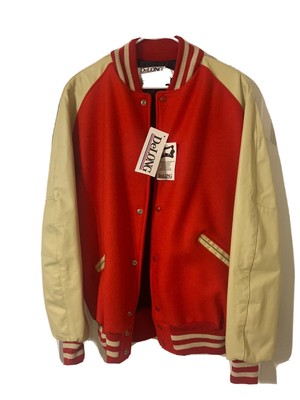 vintage delong varsity letterman jacket Mens size XL  New