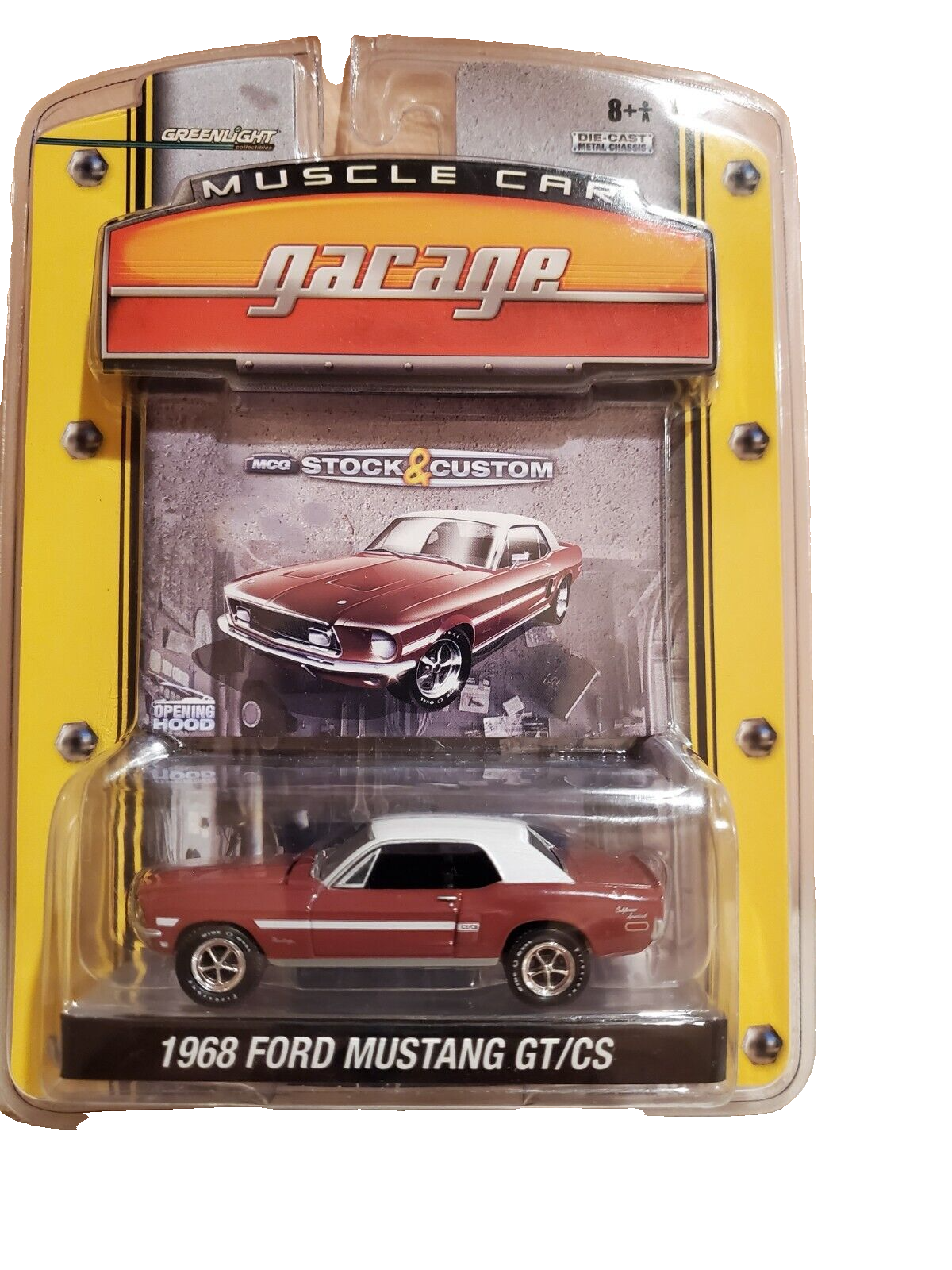 ★良品★1/18 GREENLiGHT 1968 FORD MUSTANG GT 1/18 Greenlight 1968 Ford Mustang GT Fastback Highland