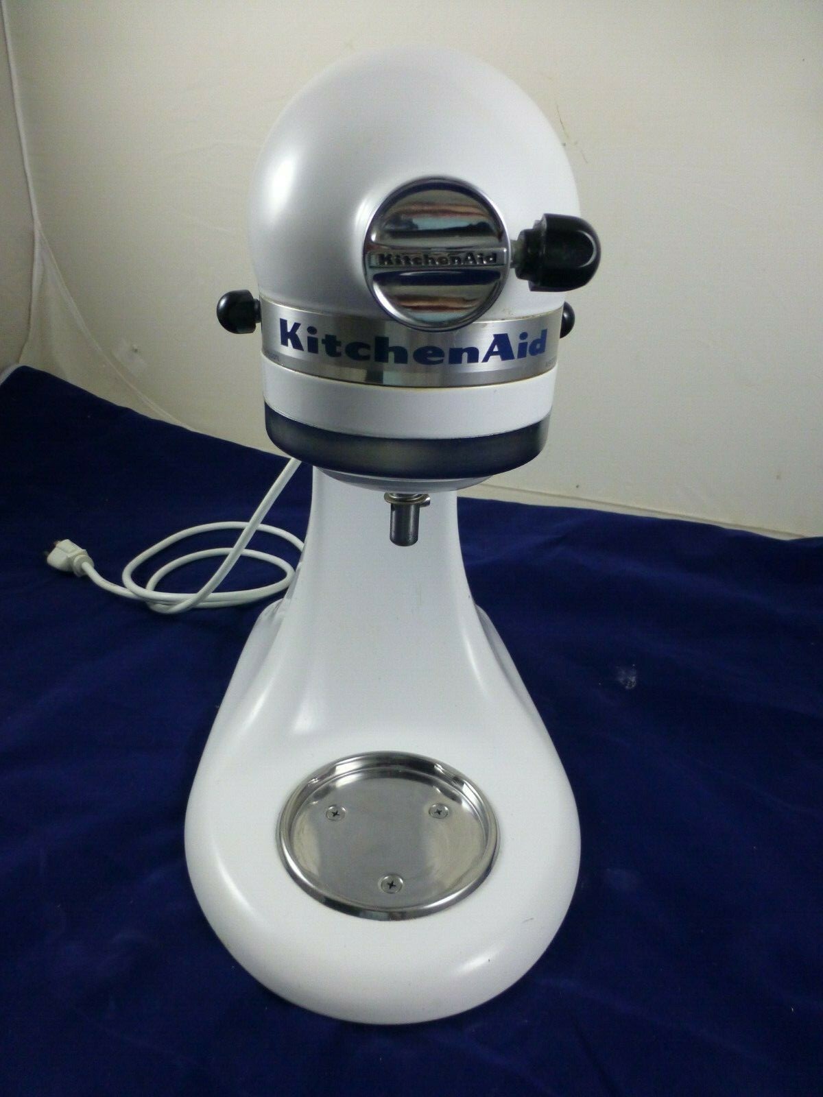 KitchenAid KSM90 300W Stand Mixer - MIXER ONLY - Blue Trim - Working - Tilt Top