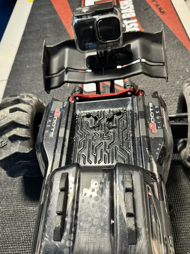 Wing Mounted GoPro Mount for ARRMA KRATON 6s (Go-Pro Camera