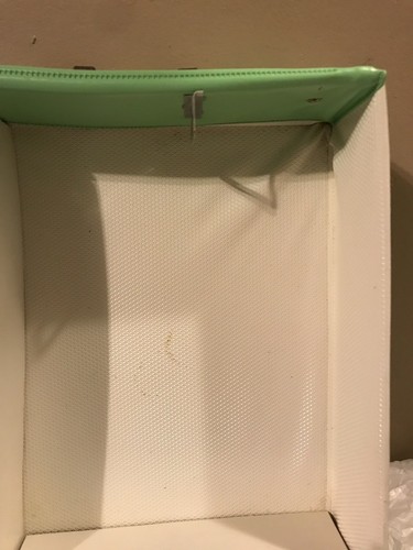 THE WORLD OF BARBIE DOLL CASE NO 1002 BLUE VINTAGE 1968 CARRYING CASE MATEL