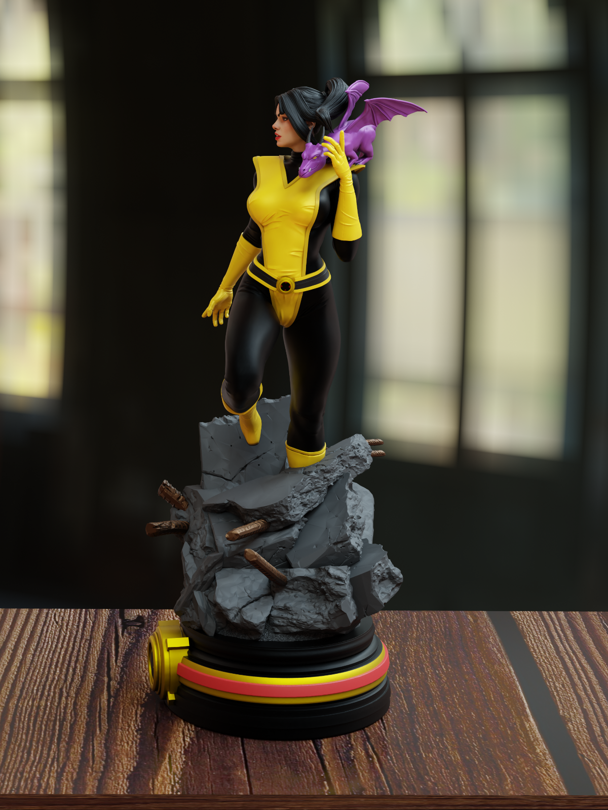Kitty Pryde 3D Digital Model,STL 3D Model File, 3d print file + NSFW