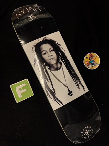 スケートボード DISORDER Uncle Jah NYJAH PRO Graphic SUPER RARE Nyjah Huston 30 Young Jah Disorder Skateboard