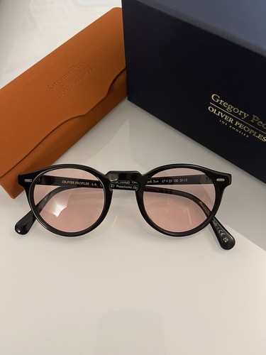 Pre-owned Oliver Peoples Gregory Peck 50mm Limitededition Pink Wash Photocromic Msrp$487