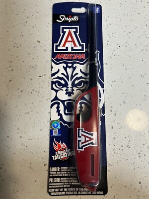Arizona Wildcats Scripto BBQ utility lighter