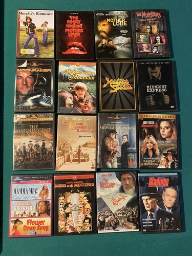 #6 1970's Classic DVD Lot YOU PICK CHOOSE $4Total Shipping See Menu Bar