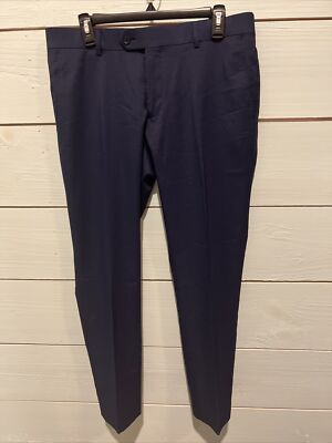 The Savile Row Company Avedon - Suit Pant Blue- Size 34- NWOT