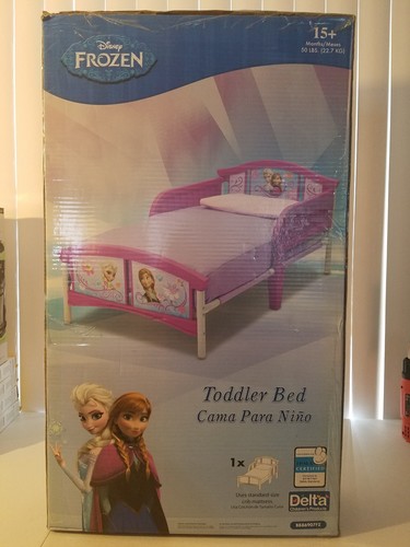 Disney Frozen Toddler Bed by Delta Children **NEW IN BOX**