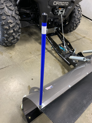 KFI Snow Plow End Markers ATV/UTV Blue (105640, 10-5640)