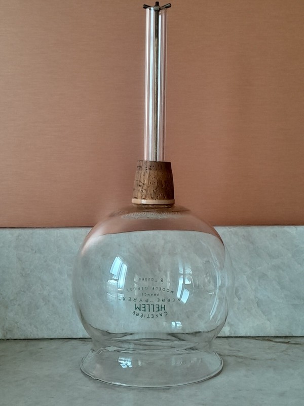 Partie SupÃ©Rieure Pour CafetiÃ¨Re Ã  DÃ©Pression Vintage Hellem Cona 8 Tasses