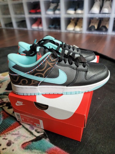 NIKE DUNK LOW RETRO SE Barber Shop新品 Size 8 - Nike Dunk Low Retro SE Barber Shop - Black