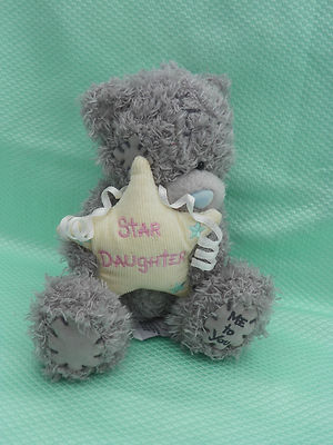 Me To You peluche 13 cm *-* MA FILLE STAR *-* étoile brodée et ruban