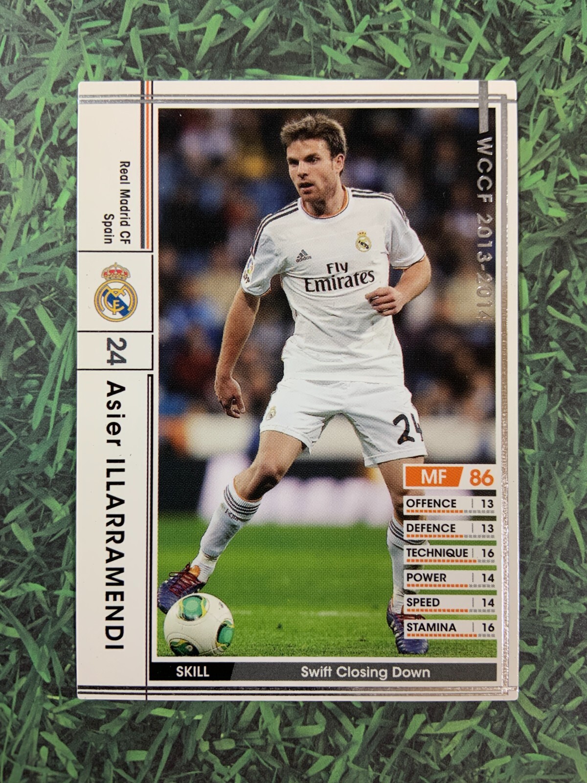 WCCF レアル Panini WCCF 2013-14 Asier Illarramendi Real Madrid Football