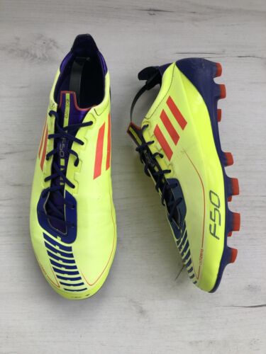 adidas F50 Elite Laceless Firm Ground Cleats - White | Free