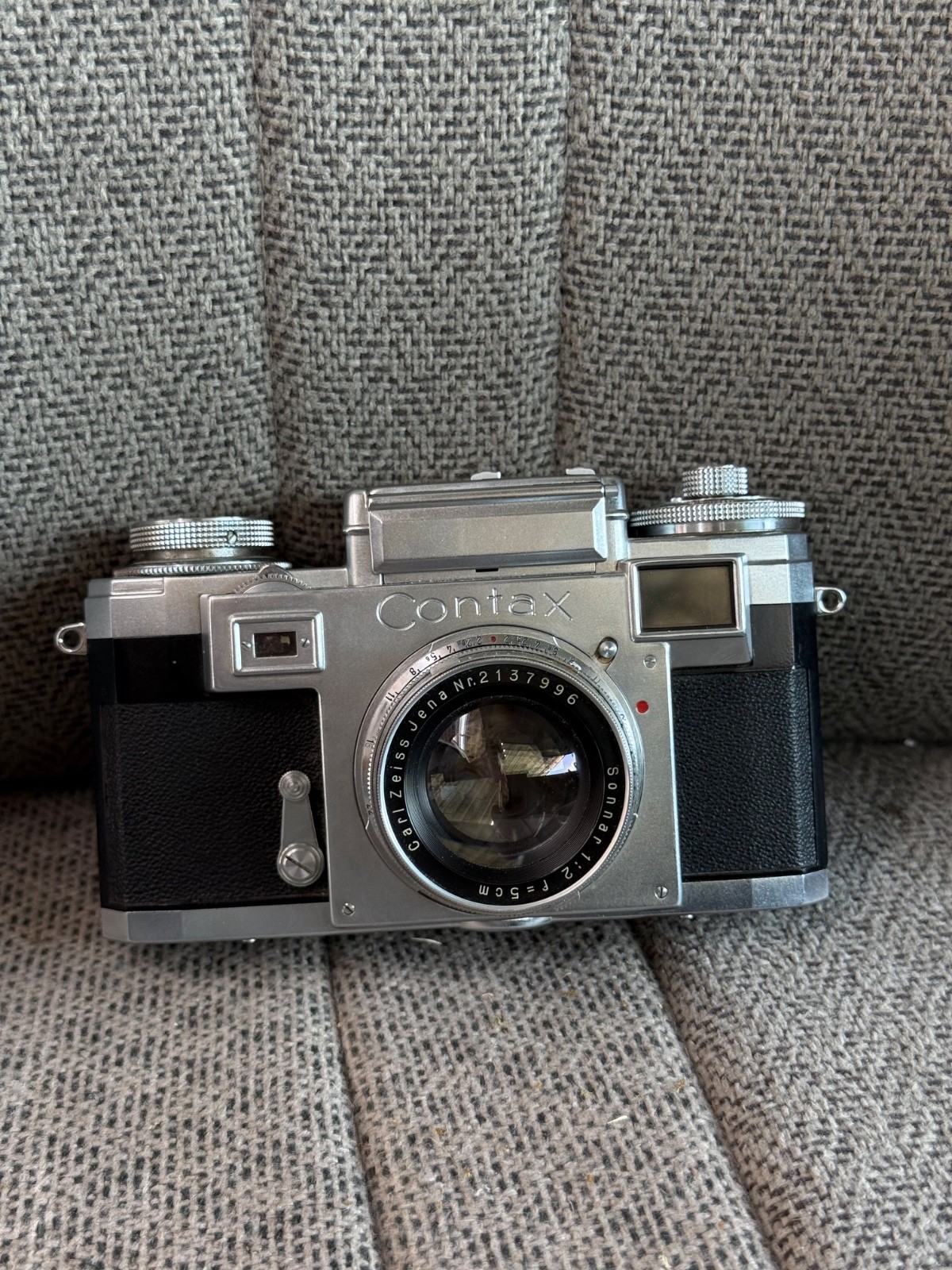 Zeiss Ikon Contax IIIA Camera Chrome Opton Sonnar 50mm F2