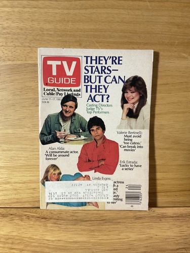 1983 TV Guide June 11-17 Alan Alda, Erik Estrada, Linda