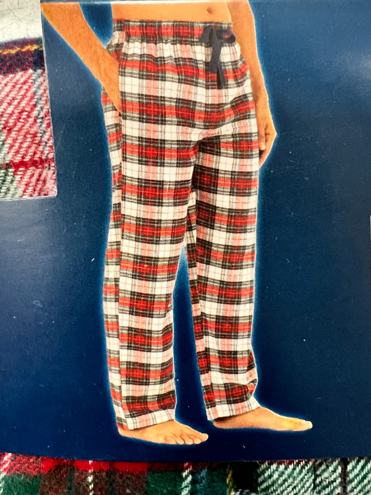 George Men's Comfy Plaid Checker Flannel Sleeping Pants Loungers CHOOSE PATTERN