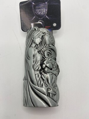 Metal Lighter Case,Pewter,Fits Bic Style J6 Lighters Smokezilla