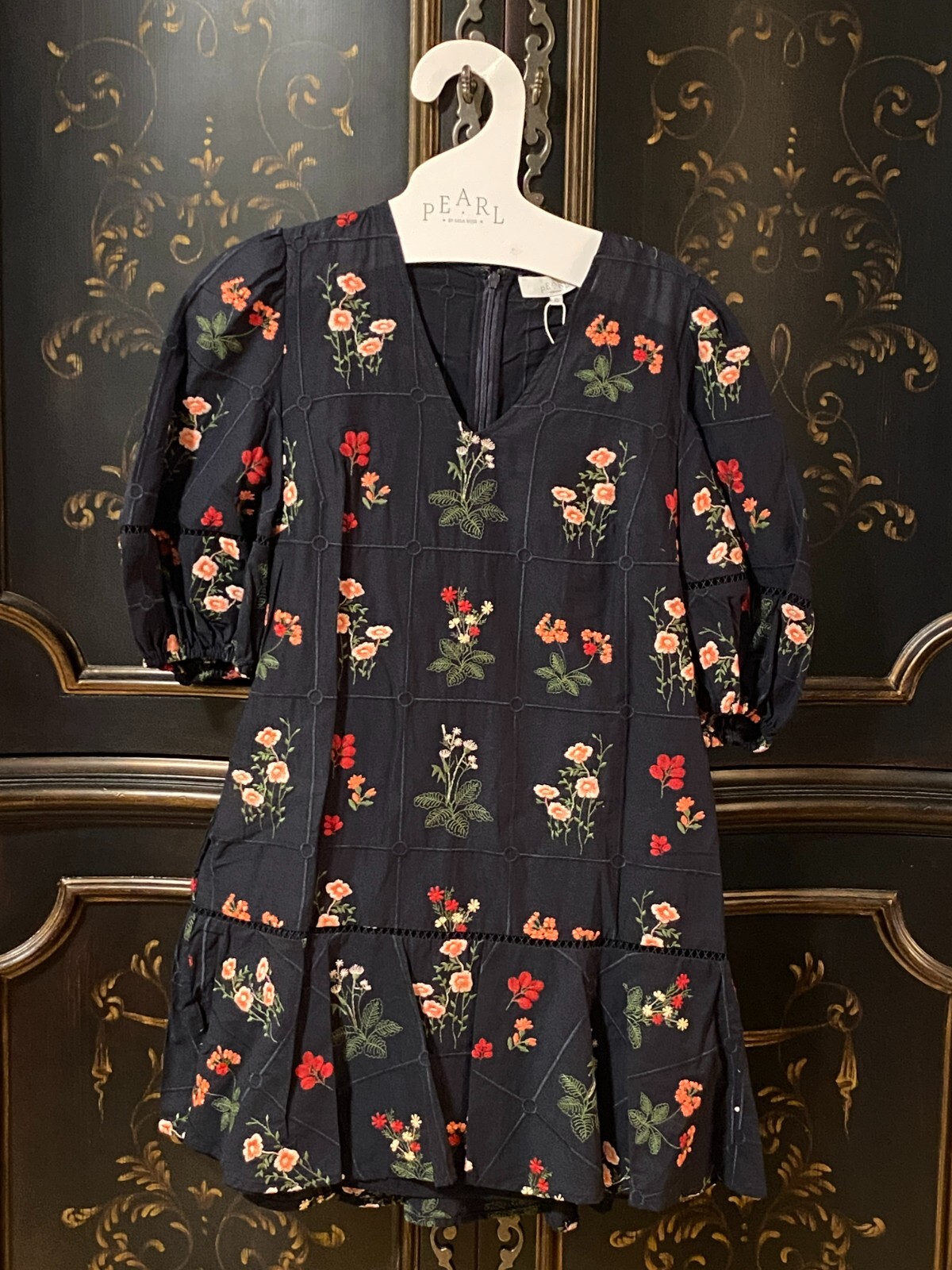 LeoArobe アローブ　Pearl Ruffle Dress PSS259434.jpg?v=1741038802
