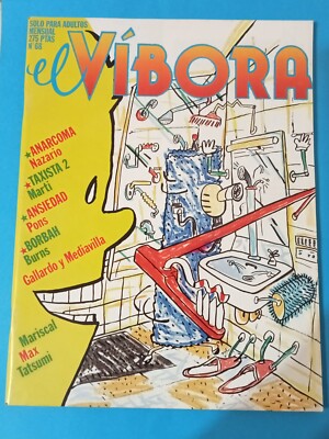 El Vibora n° 68 rivista fumetti per adulti in lingua spagnola