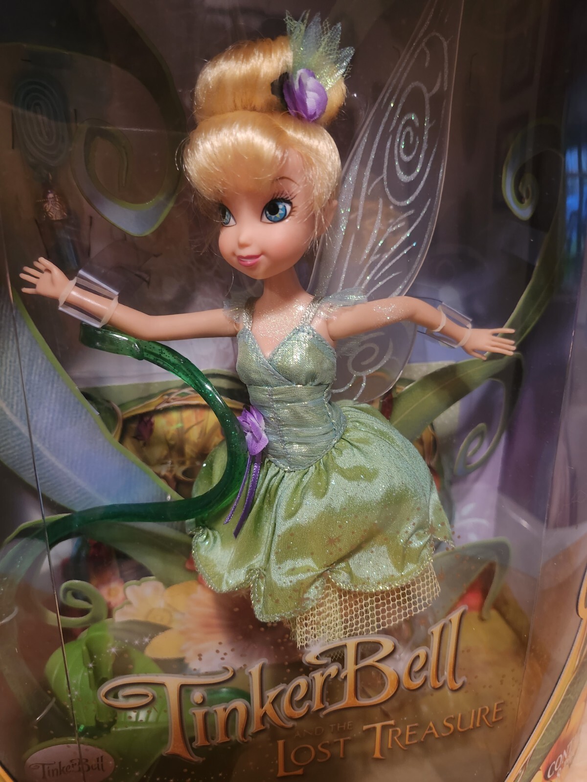La Vision Tinker Bell、L'yse:nore V系 Disney Fairies Tinker Bell Lost Treasure Tink Magic Glow