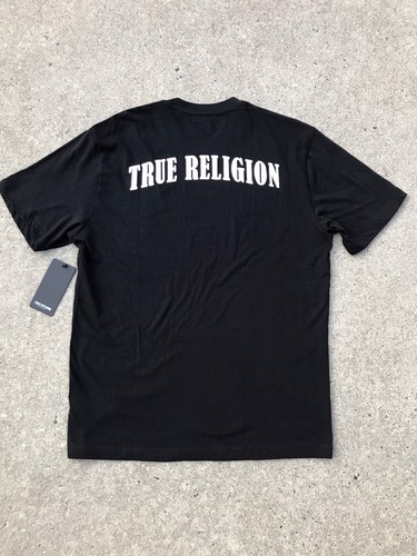 Tシャツ・カットソー True Religion TR O.G T-Shirt White/Black True Religion Multi Graphic T-Shirt | Oxygen Clothing