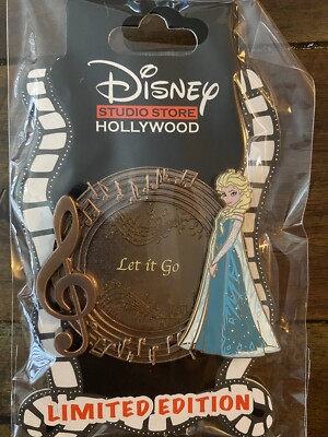 2022 Disney D23 Expo DSSH Music Series Elsa Frozen Let It Go Pin LE 400