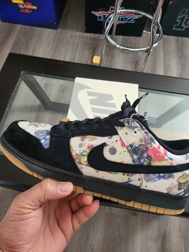 Supreme x Nike SB Dunk Low Rammellzee Black FD8778-001 | eBay
