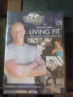 Start Fitness - Operation Living Fit (DVD 1998 3-Disc Set) New BOOT CAMP N3
