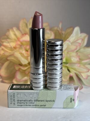 Clinique Dramatically Different Shaping Colour Lipstick - 01 Barely- FS NIB Free